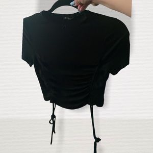 Black Crop Top!!
